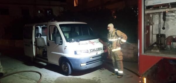بالصور: حريق شقة في شكا واسعاف طفلة محلياً